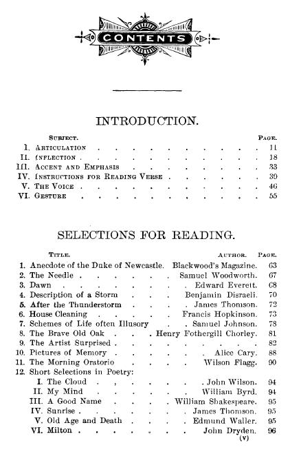 McGuffey's Readers - McGuffey's Sample Pages
